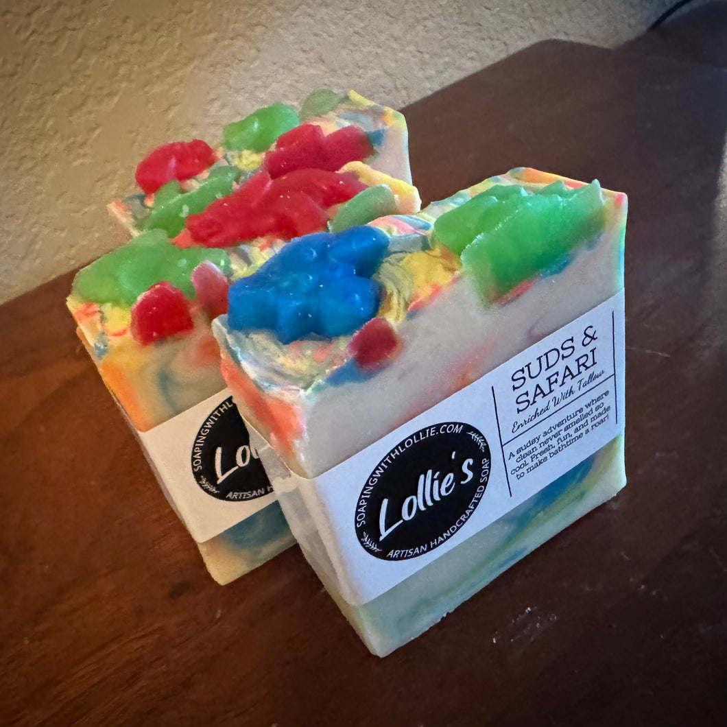 Suds & Safari Tallow Blend Soap