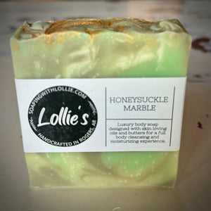Honeysuckle Marble Soap