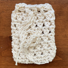 Load image into Gallery viewer, 100% Cotton Crocheted Soap Saver Bag
